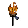 Dragon Solar Garden Stake Light – Warm Glow & Weatherproof Solar Garden Light Nixie Style 1