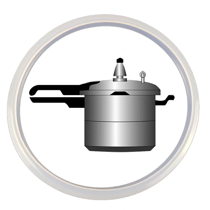 Pressure Cooker Silicone Sealing Ring 18–32cm Universal O-Ring Cookware Replacement Part Nixie