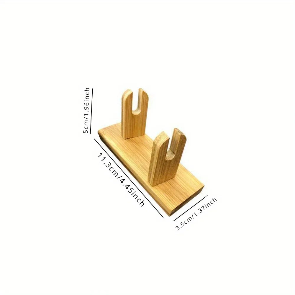 Bamboo Folding Hand Fan Display Stand – Home Décor Holder Fan Display Stand Nixie