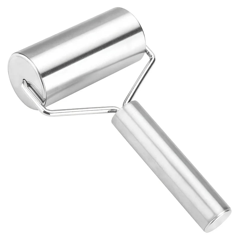 Stainless Steel T-Shape Rolling Pin – Non-Stick Dough Roller Rolling Pin Nixie 1PC