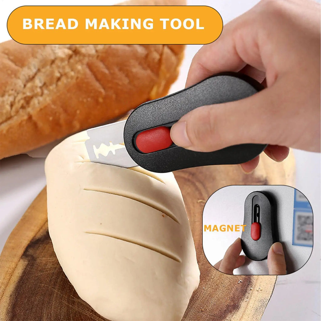 Bread Scoring Lame Set with 5 Blades | Sourdough Cutter Tool Bread Scoring Lame Nixie