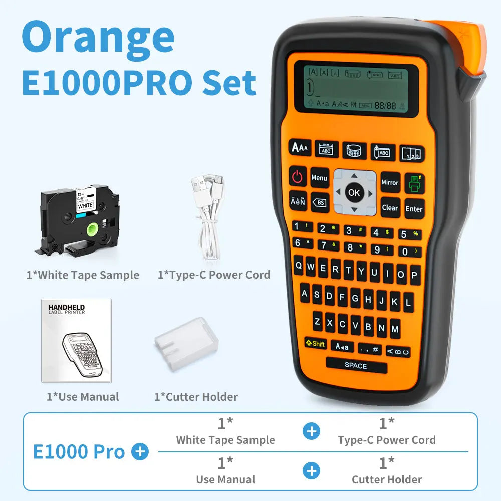 MarkDomain E1000 Portable Industrial Label Printer 203dpi