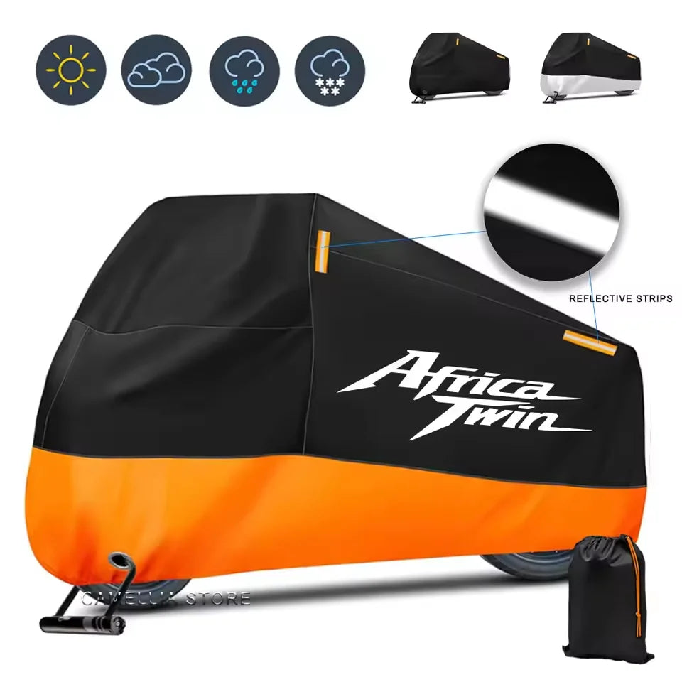 Waterproof Motorcycle Cover UV Protective 190T Motorbike Scooter Motorcycle Cover Nixie