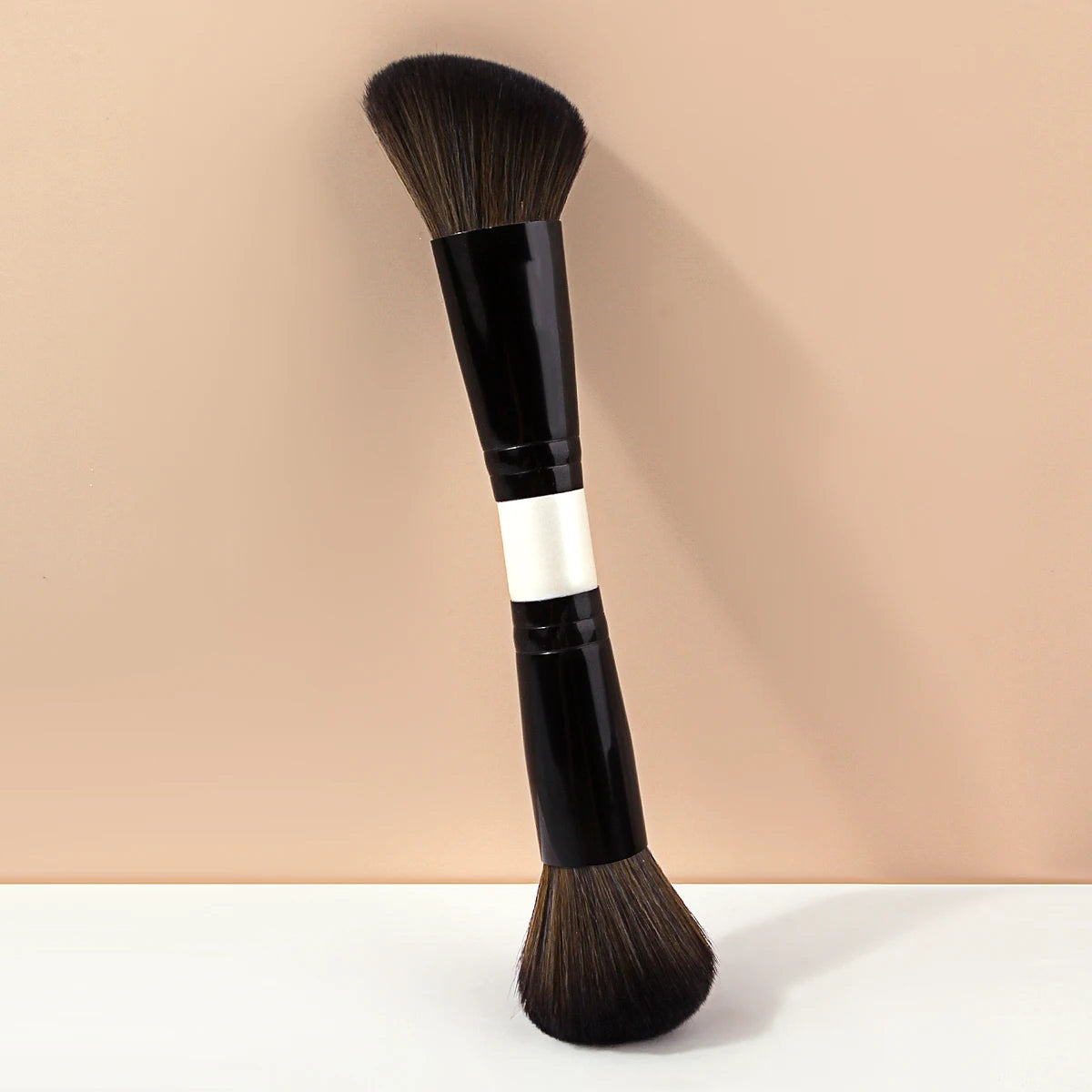 Dual-Ended Makeup Brush – Foundation, Powder, Blush & Contour Makeup Brush Nixie Default Title
