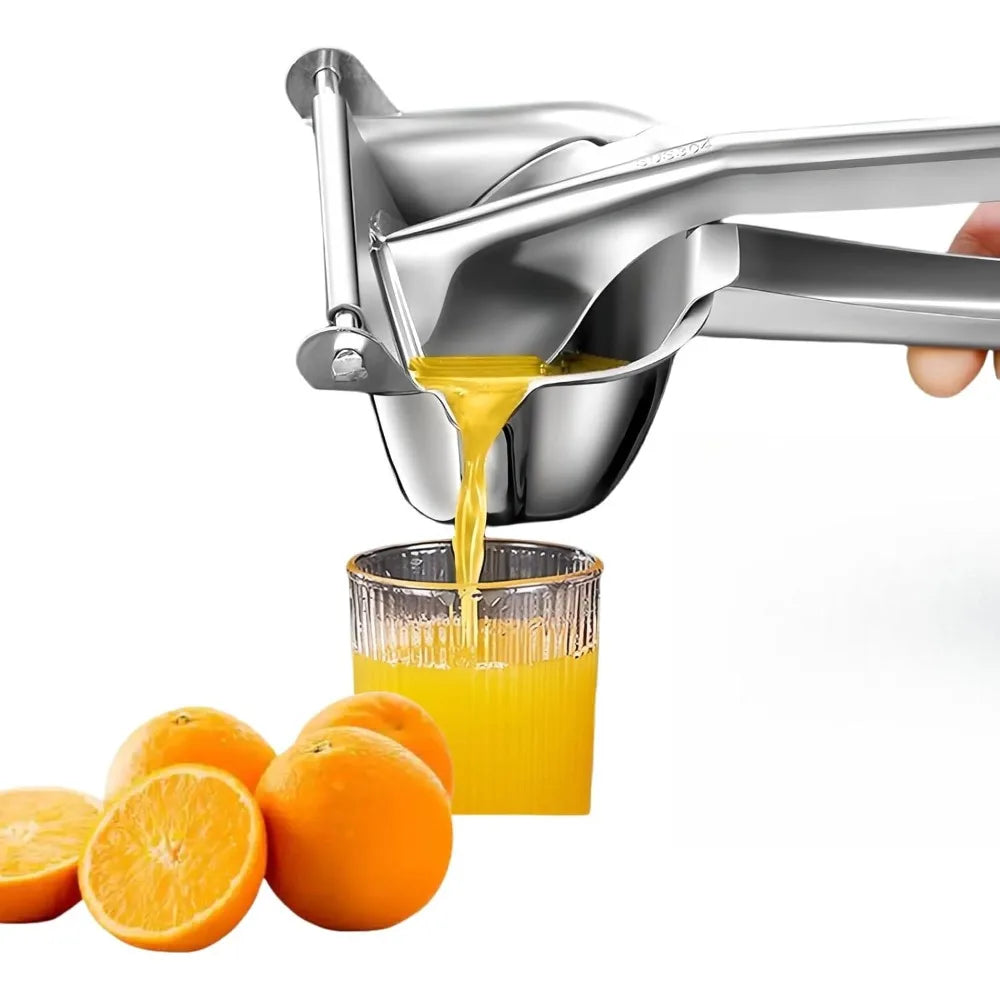 FEB.WIND Manual Citrus Juicer – Heavy-Duty Aluminum Squeezer Manual Citrus Juicer Nixie
