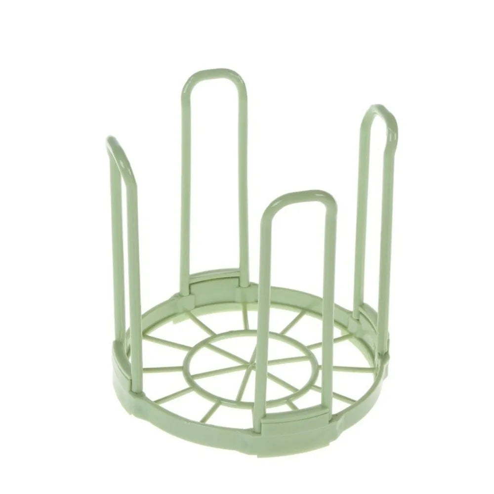 Plastic Bowl & Plate Holder Detachable Drain Rack Organizer Dish Drain Rack Nixie Green