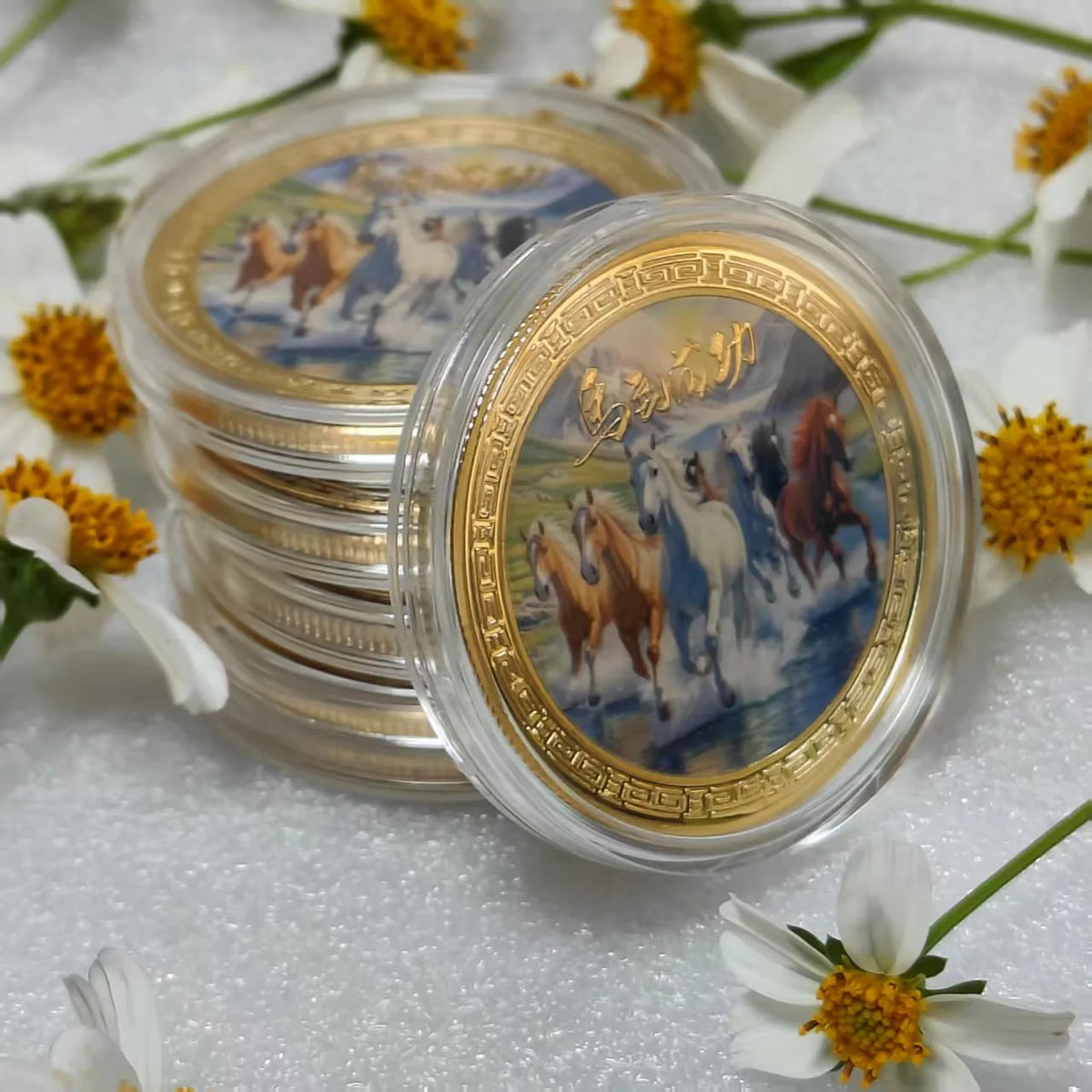 2026 Year of the Horse Commemorative Coins | Lucky New Year Gift Commemorative Coin Nixie