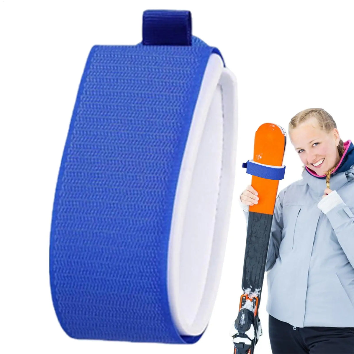 Adjustable Ski Straps with EVA Protective Pads | Ski Fasteners Ski Fastener Straps Nixie