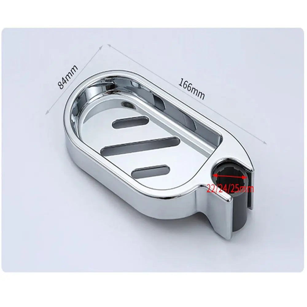 Adjustable Rail Slide Soap Holder Dish for Shower Hose Shower Soap Dish Nixie