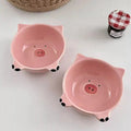 Cute Pig Ceramic Mini Dipping Bowl – Sauce Dish for Hot Pot BBQ Ceramic Dipping Bowl Nixie Default Title