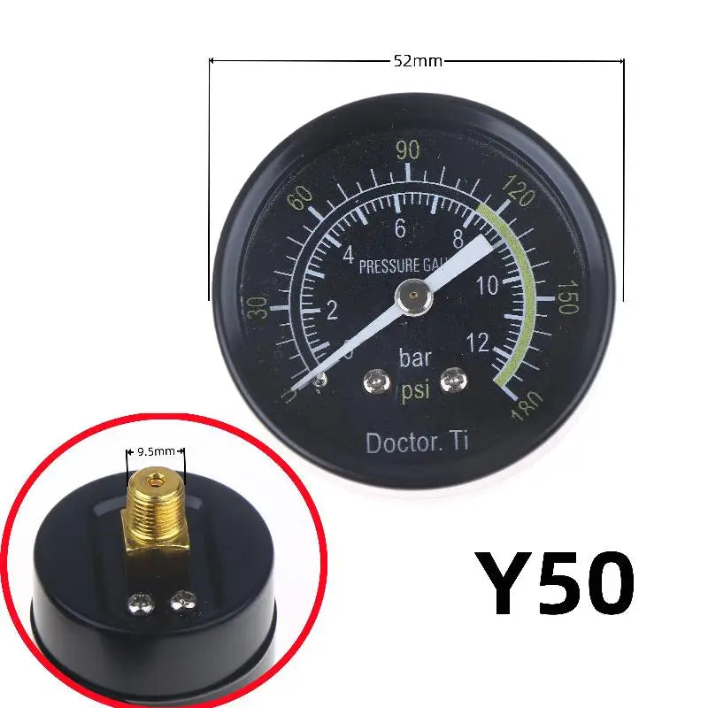 Air Pressure Gauge 0-25Bar/0-10Bar/0-12Bar – DIY Compressor Pressure Gauge Nixie A2