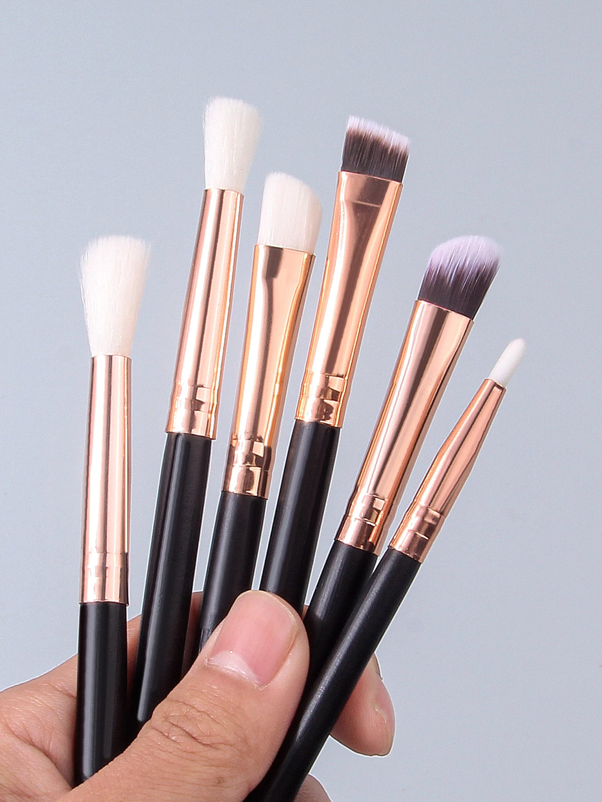 6-Piece Professional Eye Makeup Brush Set for Beginners Eye Makeup Brushes Nixie