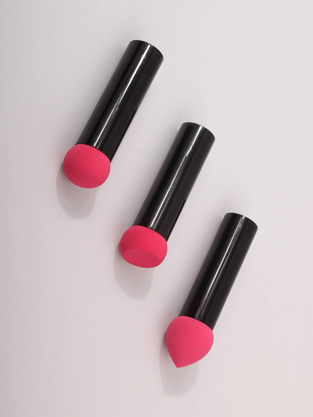 Mushroom Powder Puff Black Metal Handle Sponge Foundation Makeup Powder Puff Nixie