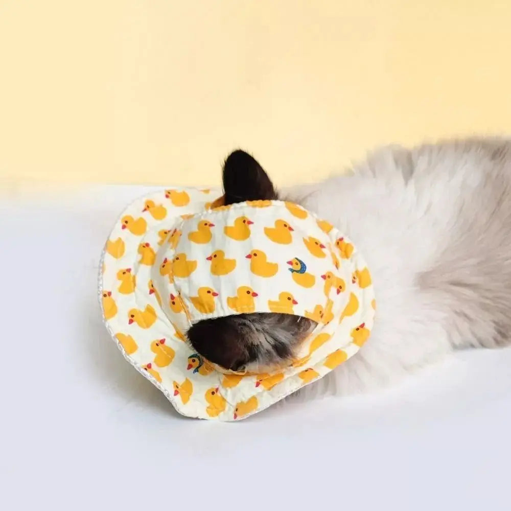 Adjustable Pet Sun Hat for Cats & Dogs | Breathable Outdoor Pet Sun Hat Nixie