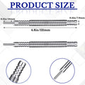 Spring Center Punch & Dual Head Nail Setter – High Carbon Steel Nail Punch Tool Set Nixie 1pc flat head Nail