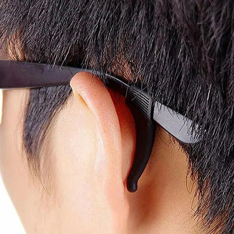 10pcs Silicone Anti-Slip Eyeglasses Ear Hook Temple Tip Grips Eyeglasses Accessories Nixie