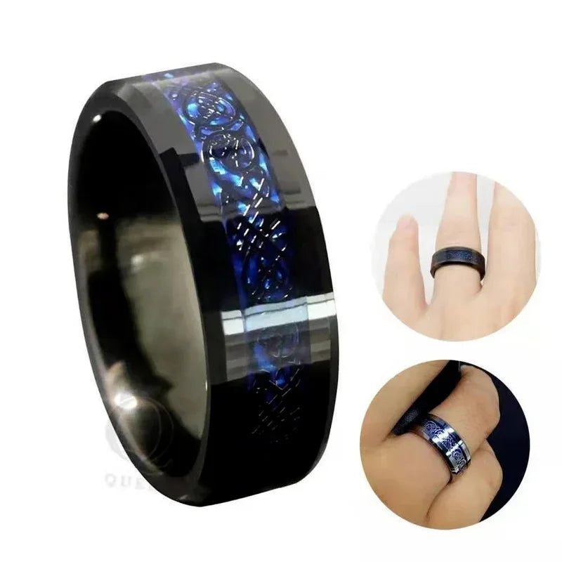 Butterfly Couple Rings – Stainless Steel Wedding Band Couple Ring Nixie