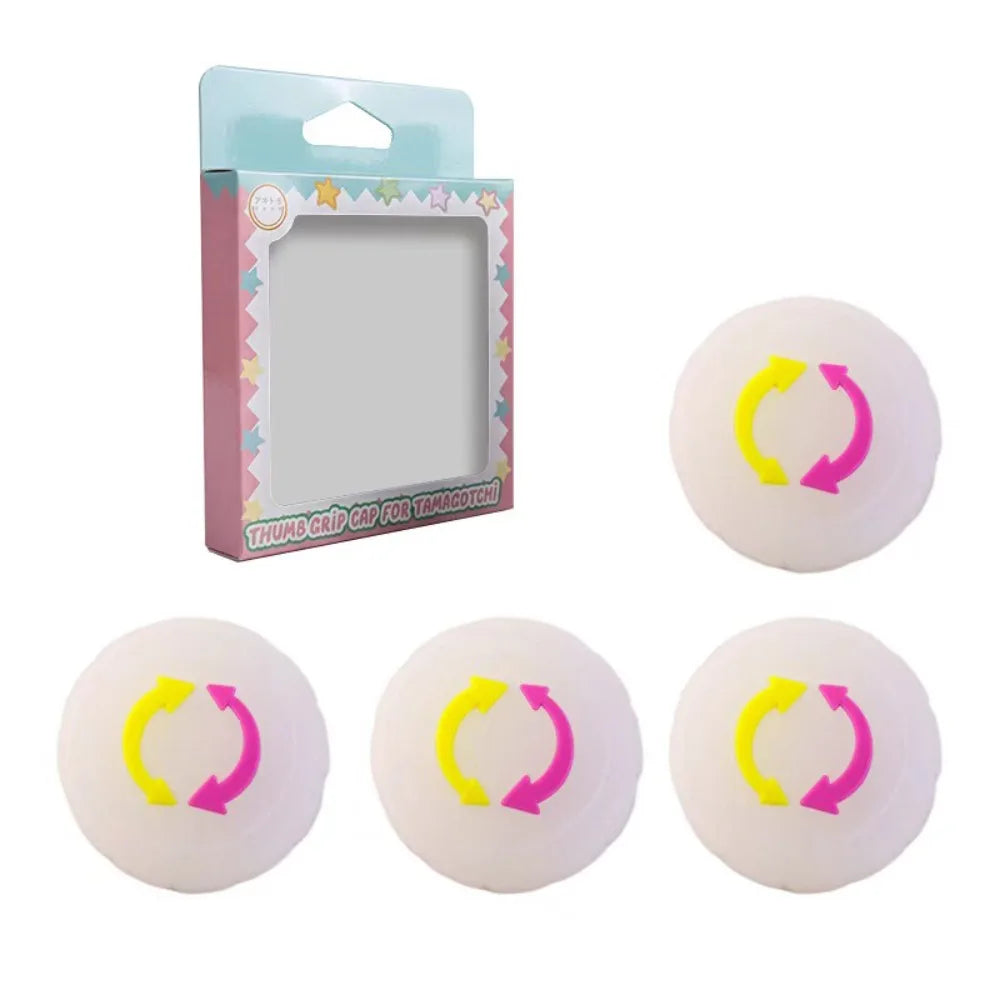 4Pcs Silicone Joystick Caps Cat Paw Star Thumb Grip Tamagotchi Joystick Thumb Caps Nixie A