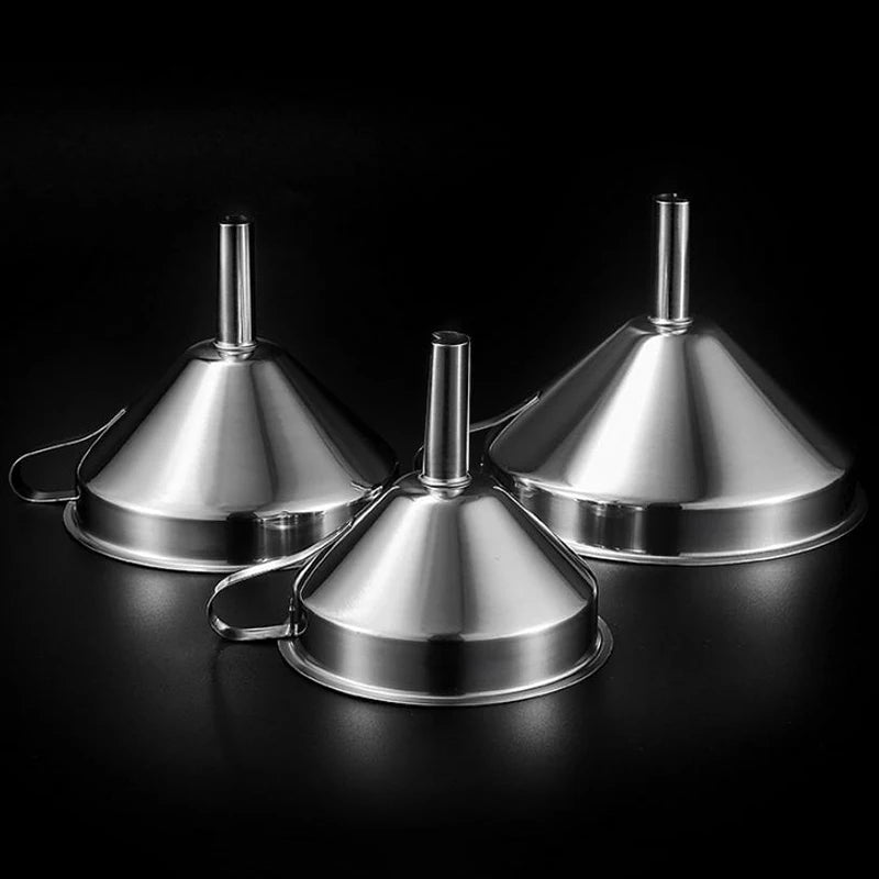 Stainless Steel Wide Mouth Funnel – Canning, Oil & Bar