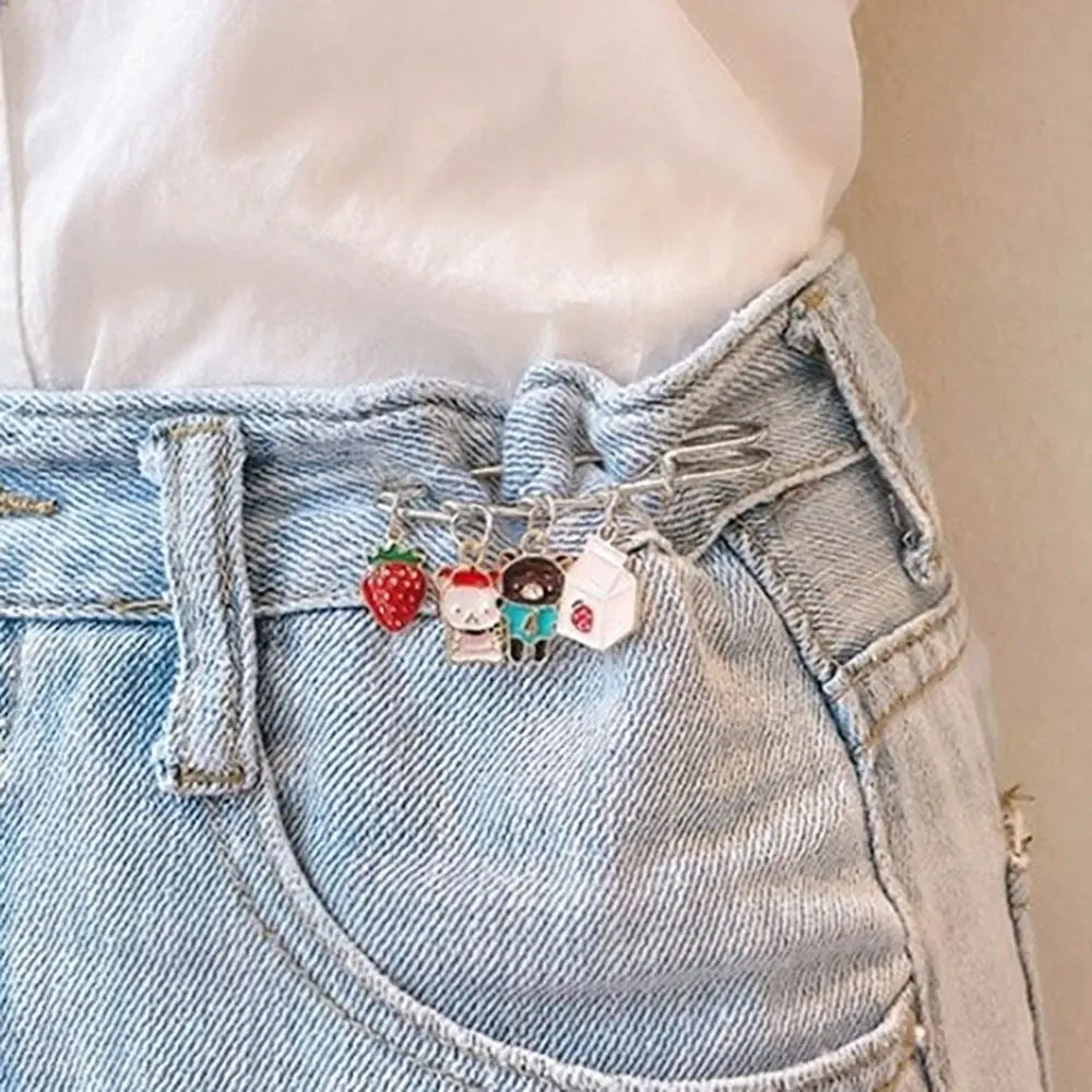 Silver Safety Brooch Pins – Multi-Hole Scarf & Dress Connector Brooch Pin Nixie