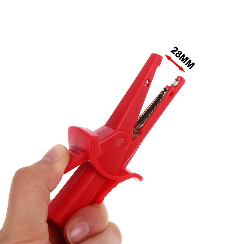 2Pcs Alligator Clips 4mm Banana Socket 1000V Multimeter Accessories Multimeter Test Clips Nixie