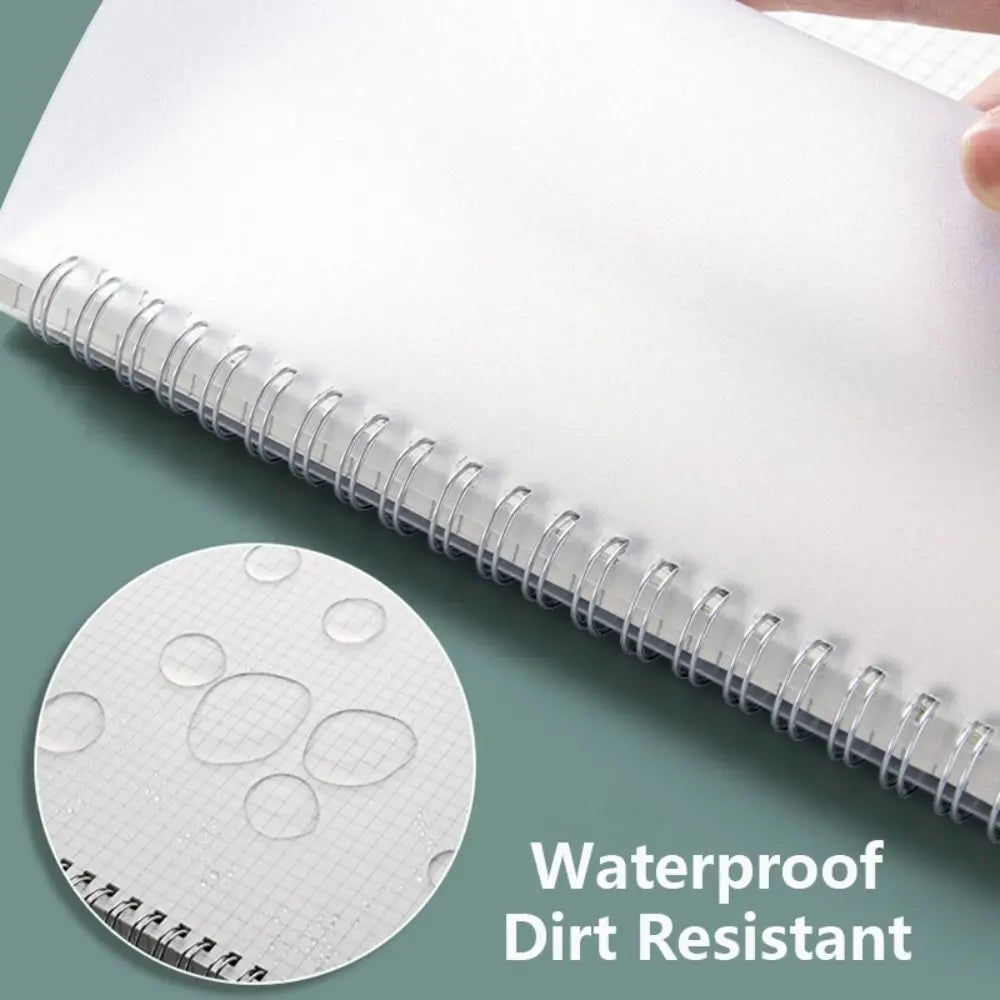 Spiral Coil Notebook A4/A5/A6/B5 – Grid, Blank & Lined