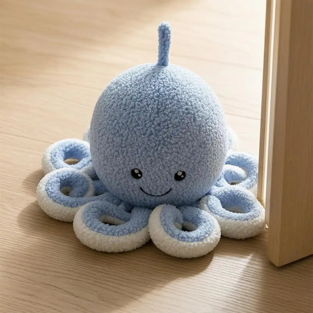 Plush Octopus Door Stopper – Weighted Fabric Doorstop