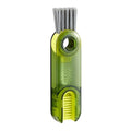 3-in-1 Cup Cleaning Brush – Thermos, Lid & Gap Scrubber Cup Cleaning Brush Nixie green