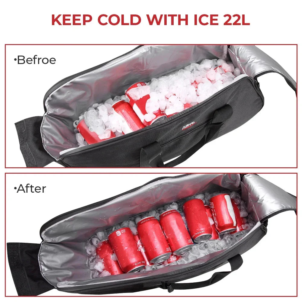 Motorcycle Saddlebag Cooler Bag 22L – Touring Hard Saddle Insert Saddlebag Cooler Insert Nixie