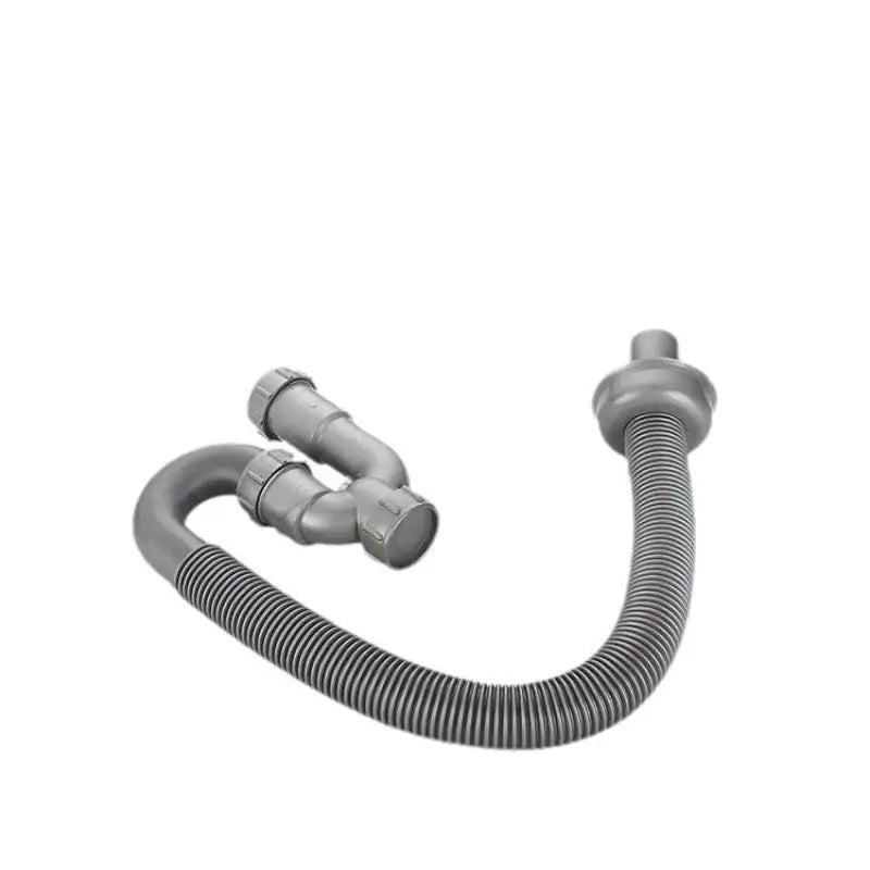 Flexible S-Trap Sink Drain Pipe PP Anti-Odor Hose Fitting Sink Drain Pipe Nixie 600mm