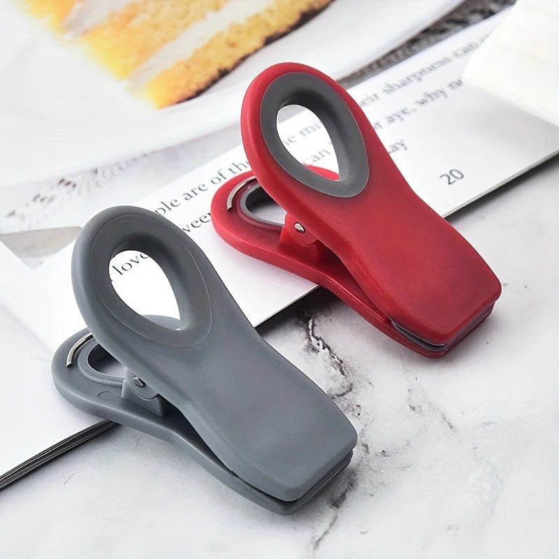 Magnetic Bag Clips Reusable Food Sealing Clips – 3/6 Pack Food Storage Clips Nixie