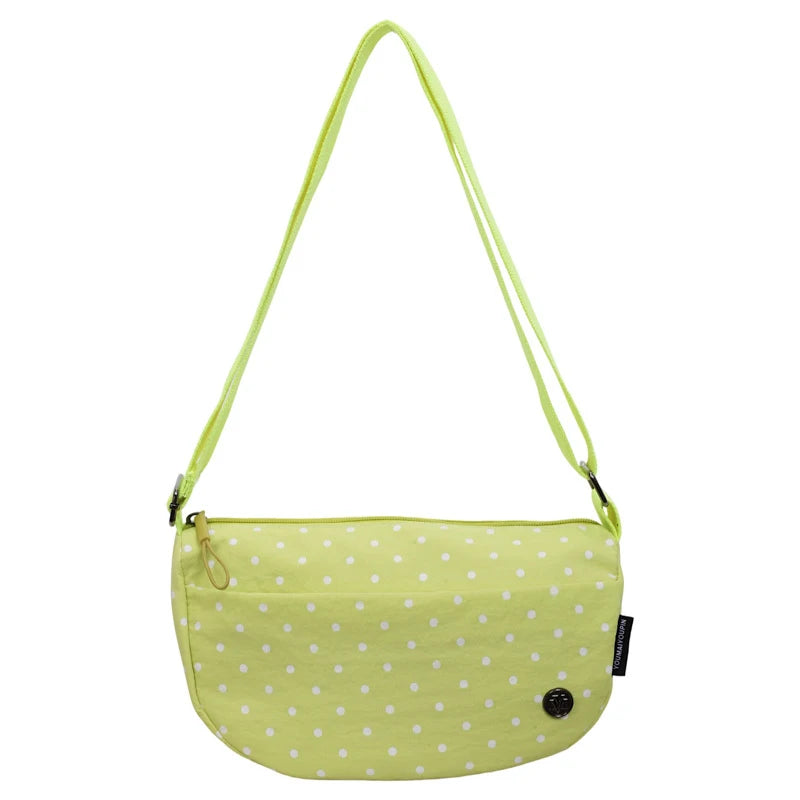 Korean Polka Dot Crossbody Bag – Large Capacity Women's Tote Crossbody Shoulder Bag Nixie