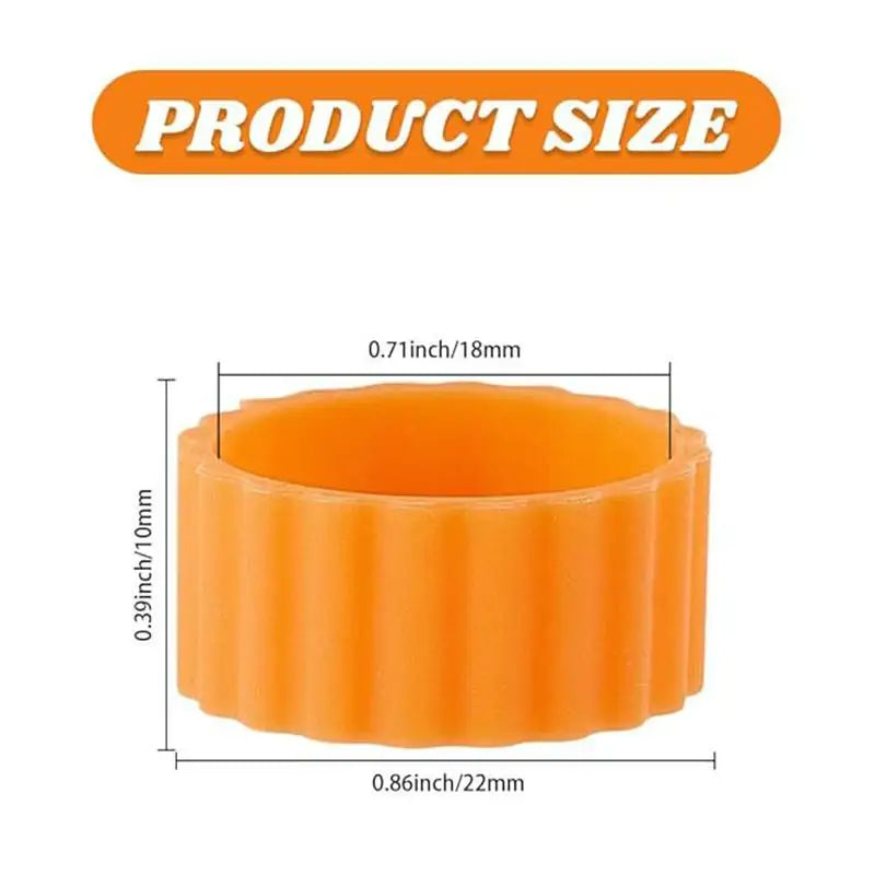 BPA-Free Silicone Candle Stabilizer Sleeves | Non-Slip 5/10 Pcs Candle Stabilizer Sleeves Nixie