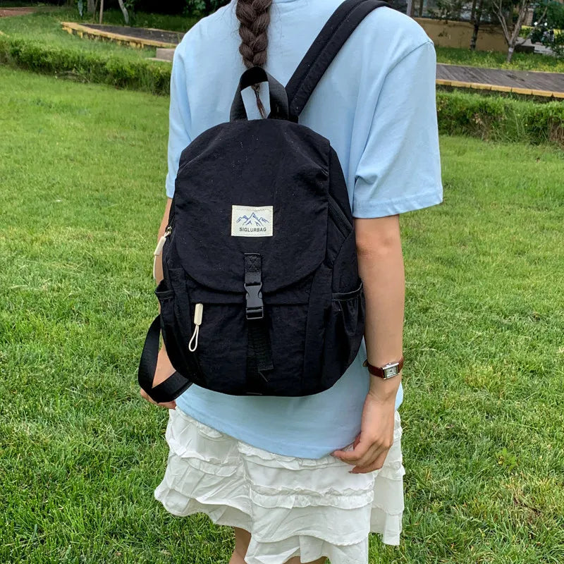 Lightweight Retro Hiking Backpack – Unisex Travel & Commuter Bag Hiking Backpack Nixie