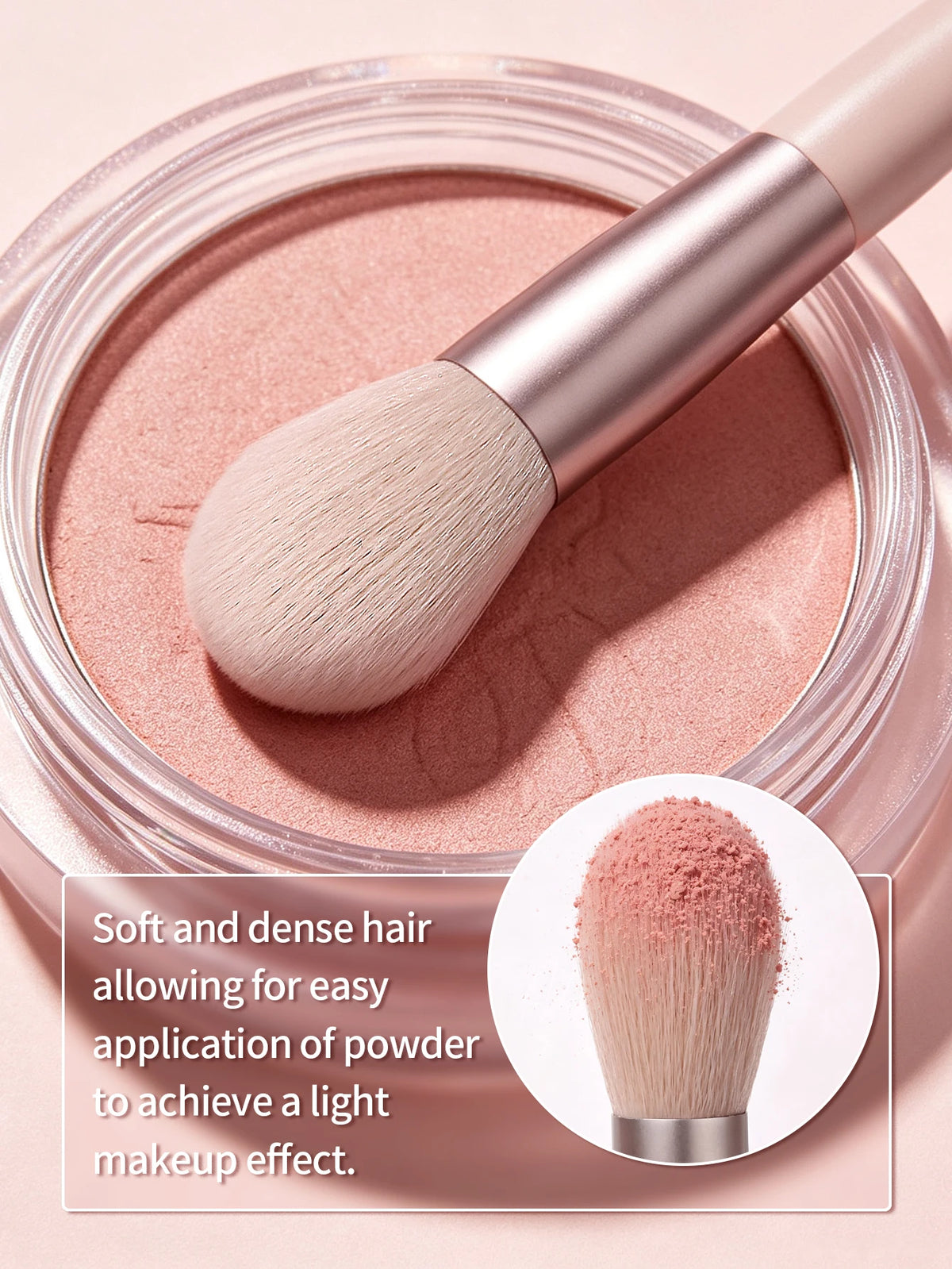 Professional Contour Blush & Highlight Makeup Brush | Nixie Makeup Brush Nixie