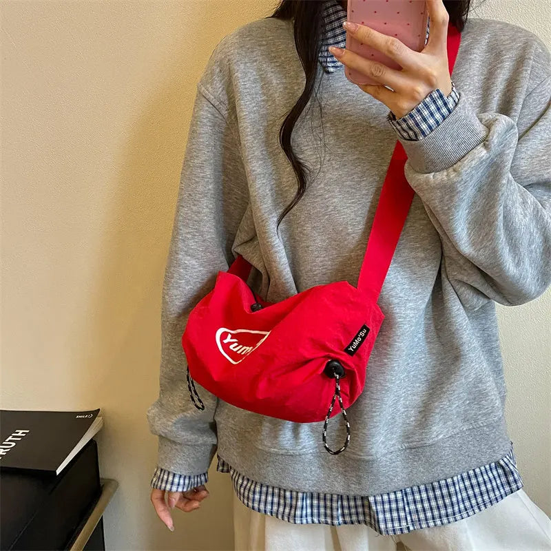Nylon Dumpling Bag for Women – Crossbody Shoulder Bag Crossbody Shoulder Bag Nixie