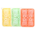 Bear Ice Pop Molds – BPA-Free Silicone Cartoon Popsicle Maker Ice Pop Molds Nixie 3pcs