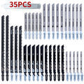 T-Shank Jigsaw Blades Set – Assorted Wood & Metal Cutting Jigsaw Blade Set Nixie 35PCS