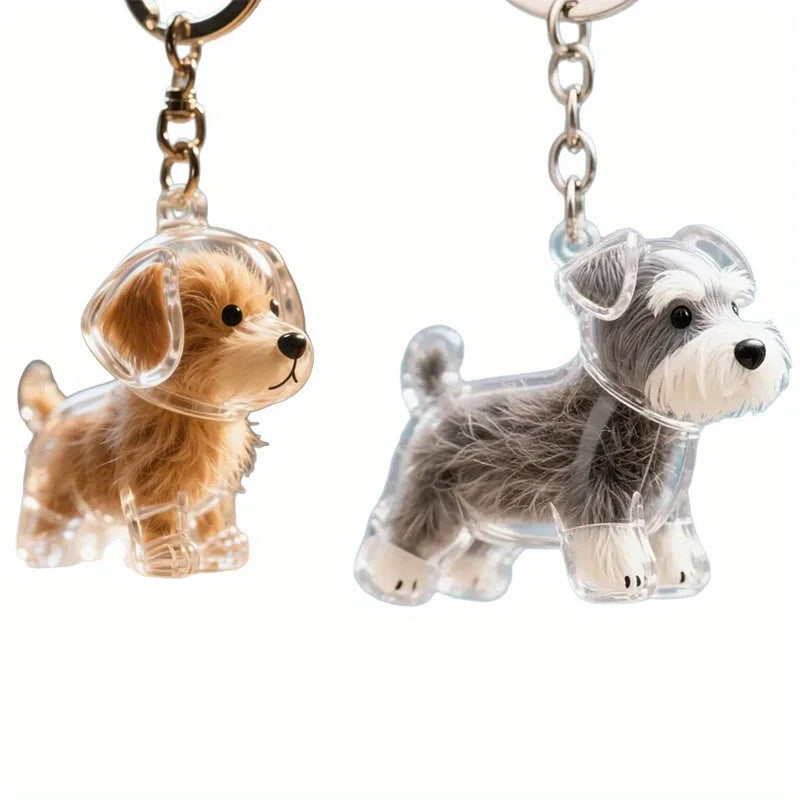 Pet Hair Keepsake Capsule Pendant | DIY Dog Memorial Keychain Pet Keepsake Keychain Nixie
