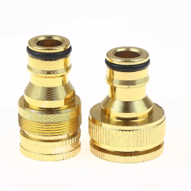 Garden Hose Fast Connect 2pcs – Aluminum Tap Hose Fittings Hose Tap Fittings Nixie