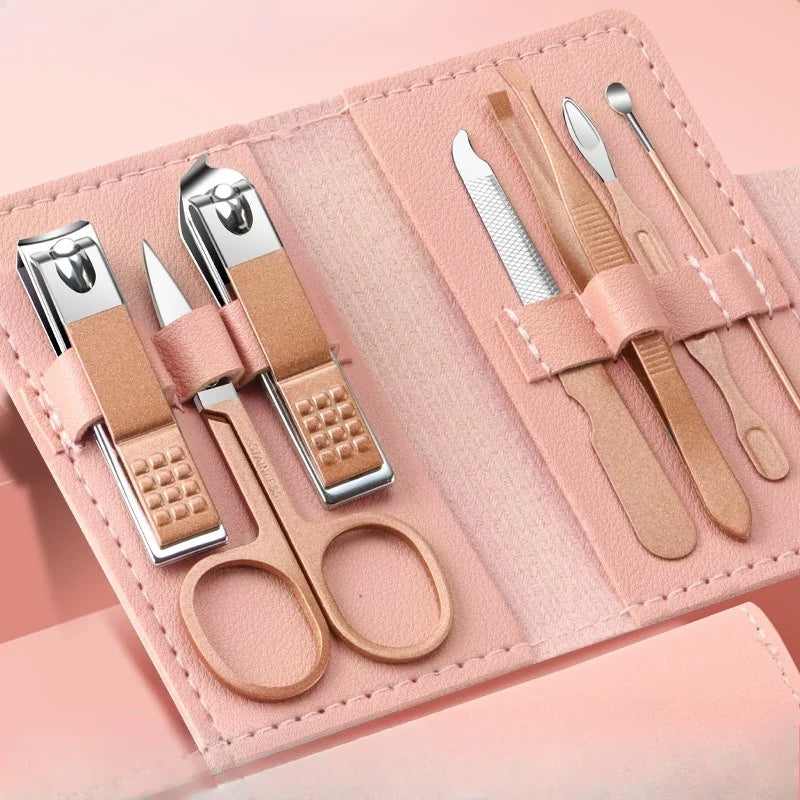 7-Piece Stainless Steel Nail Clipper & Manicure Set Nail Clipper Set Nixie
