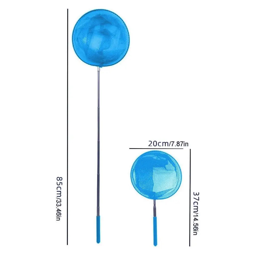 Kids Telescopic Butterfly Net – Fishing & Pool Skimmer Net Kids Outdoor Net Nixie As show