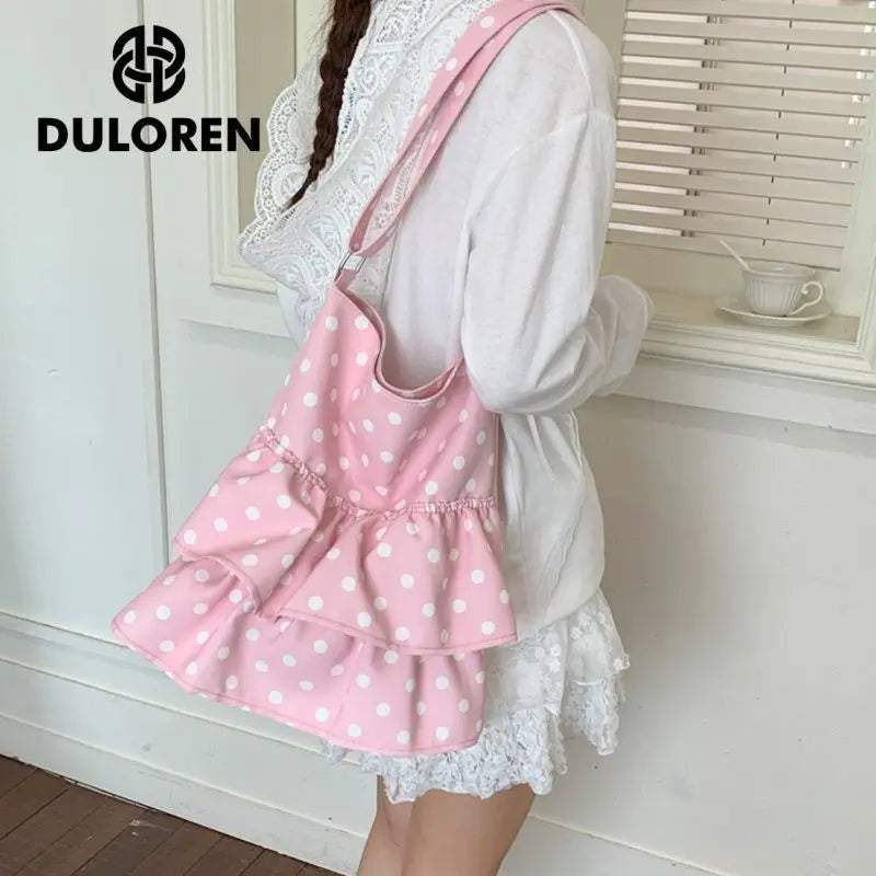 DULOREN Large-Capacity Casual Shoulder & Crossbody Tote Bag Shoulder Tote Bag Nixie