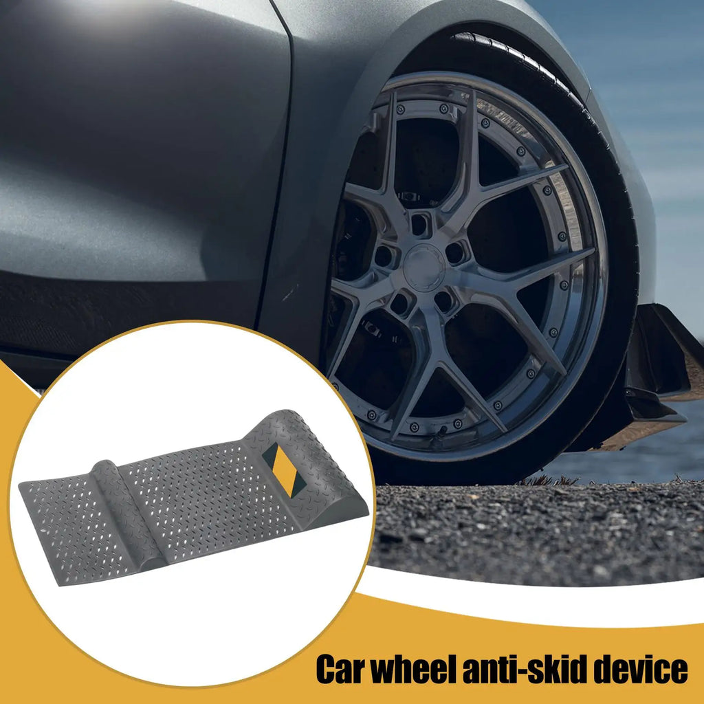 Garage Parking Mat Anti-Slip Car Wheel Stopper Block Tire Curb