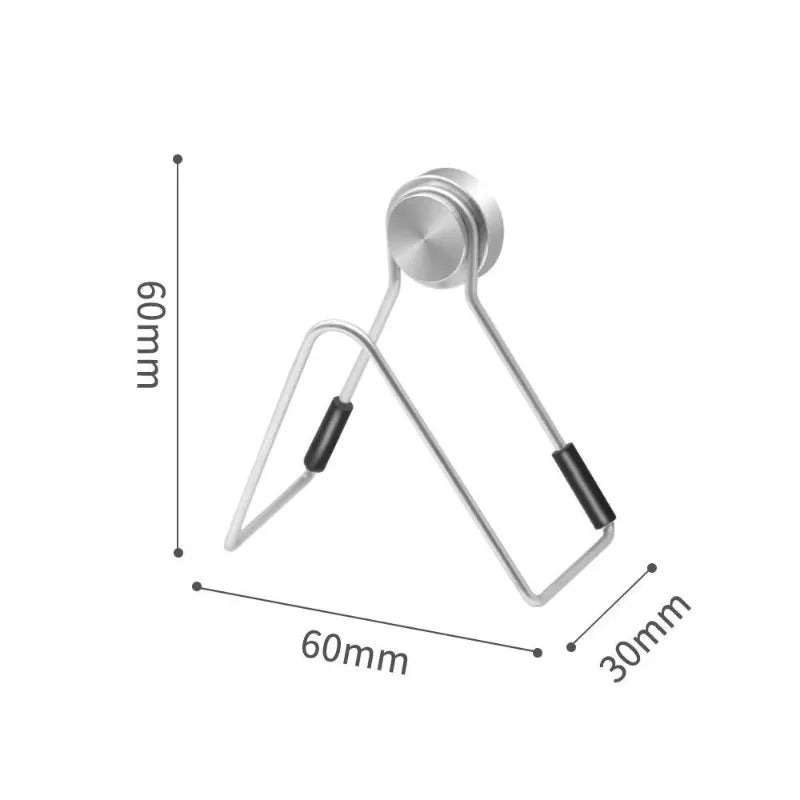 304 Stainless Steel Sponge Drain Rack – Magnetic Kitchen Shelf Kitchen Drain Rack Nixie 30mm