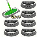 4-Pack Reusable Microfiber Mop Pads – High Absorption Floor Pads