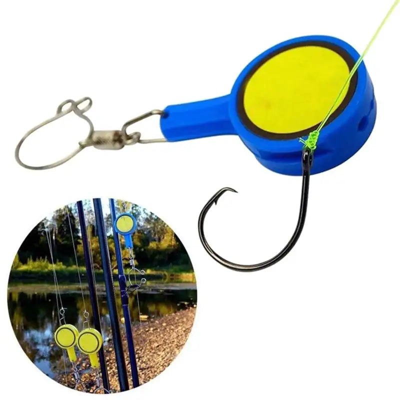 Fast Tie Fishing Knot Tying Tool with Line Cutter – 2 Pcs Fishing Knot Tool Nixie