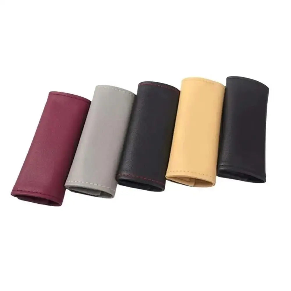 2PCS PU Leather Door Handle Cover – Anti-Slip Grip Protector