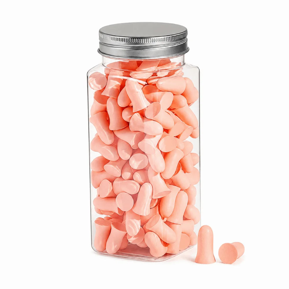 Multicolor Soft Foam Earplugs Slow Rebound – 60 or 120 Pack