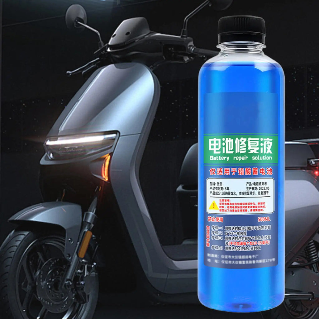 500ml Lead-Acid Battery Restore Fluid | Boost Battery Life Battery Restore Fluid Nixie